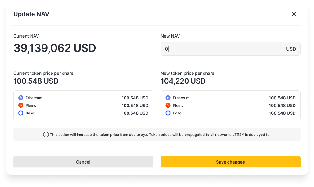 Update Dashboard